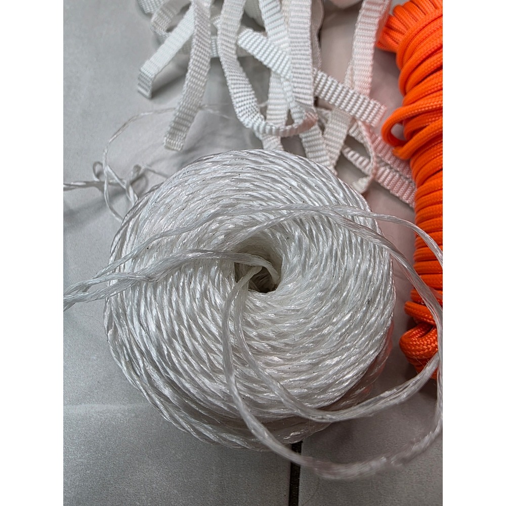 Outdoor Survival Cordage Bundle‎ Paracord Camo Rope Twine and Nylon Webbing Set - Picture 5 of 16